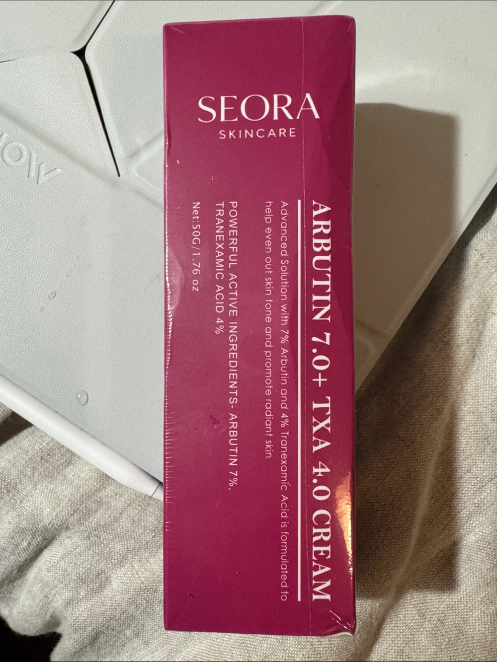Seora Skincare Arbutin 7.0 + TXA 4.0 Cream — Pink Brightening Treatments